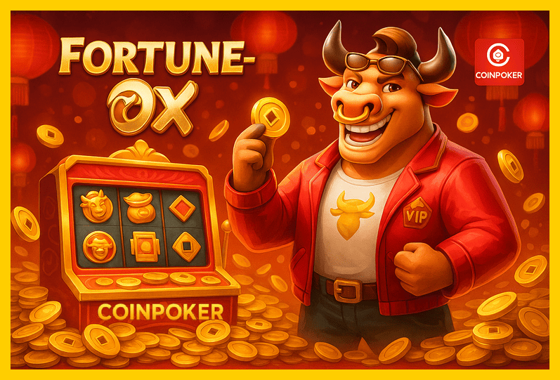 Fortune Ox no COINPOKER - Aposte Agora e Reivindique Seus Ganhos