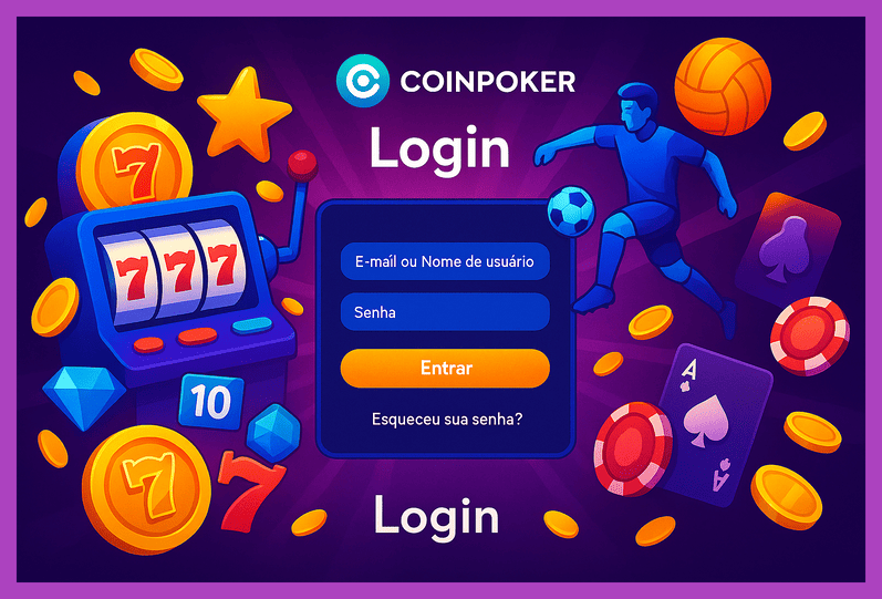 Não Perca tempo, o rRgistro na site COINPOKER