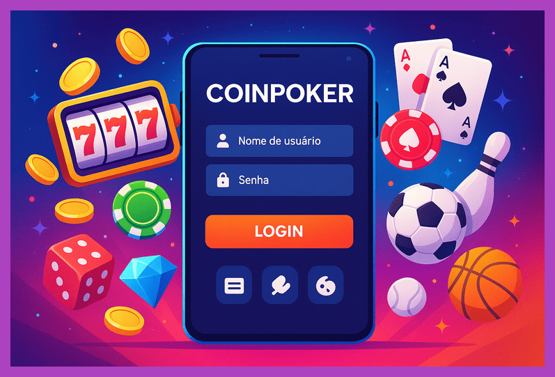 Registro na COINPOKER Garante Acesso a uma Vasta Seleção de jogo