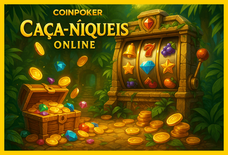 Explore o mundo das slot machines no COINPOKER Casino